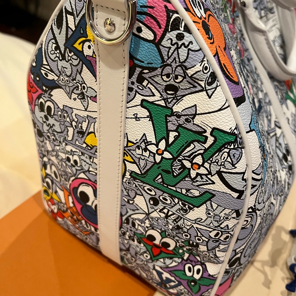 COPY - Louis Vuitton comics SS 2023 Virgil Abloh Keepall 50